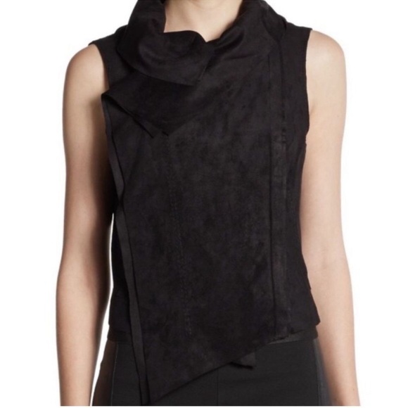 BCBGMaxAzria Jackets & Blazers - Bcbgmaxazria zipper suede vest Size Small